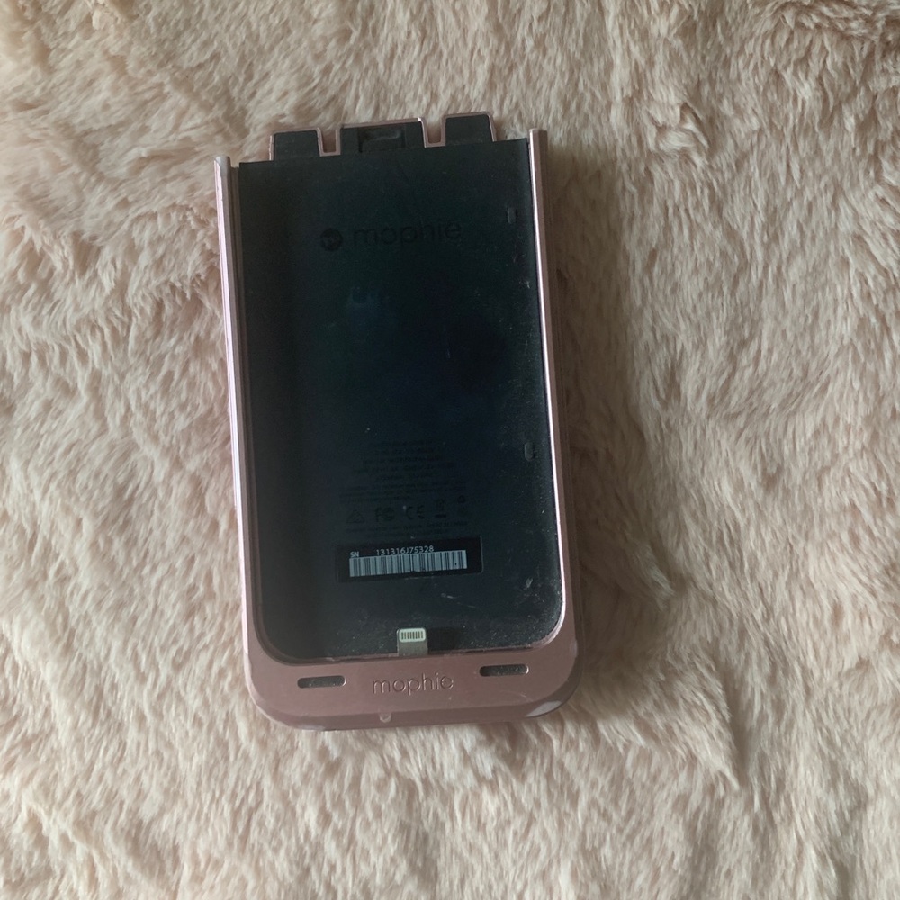 Charging case without top
